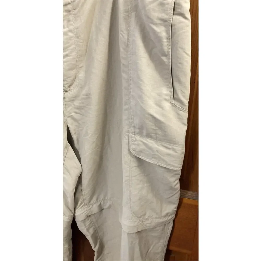 THE‎ NORTH FACE Convertible Cargo Pants Shorts Mens Sz XXL Tan Nylon Adjustable